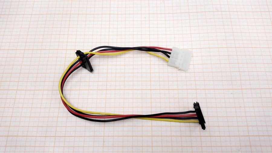 220-017-001 Переходник питания  Molex 4Pin - 2x SATA 15Pin #1