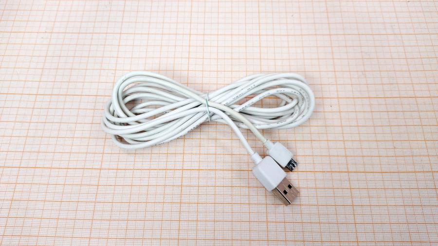 218-182-001 Кабель micro-USB  USB A (M) - Micro-USB (M) 3m #1