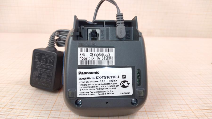 220-020-001 Телефон PANASONIC KX-TG1612RUH #8