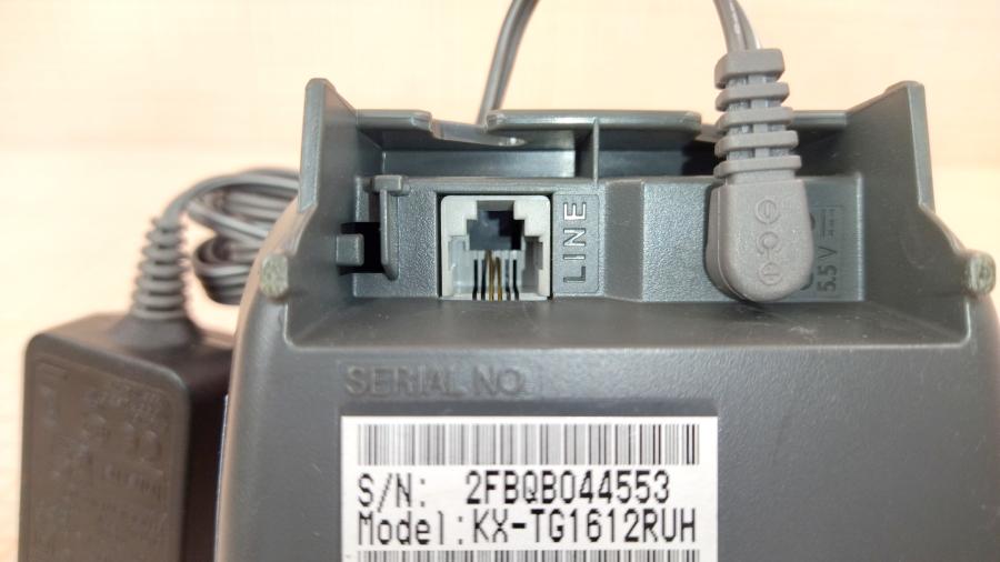 220-020-001 Телефон PANASONIC KX-TG1612RUH #9