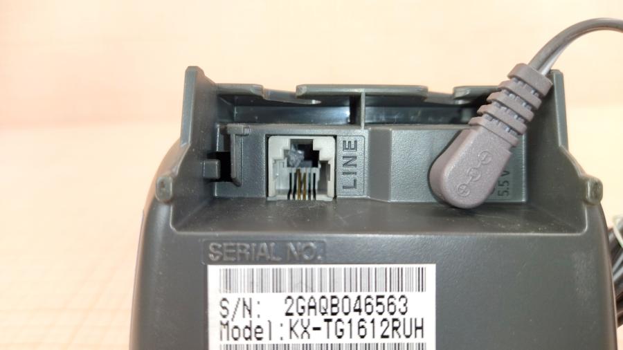 220-020-002 Телефон PANASONIC KX-TG1612RUH #9