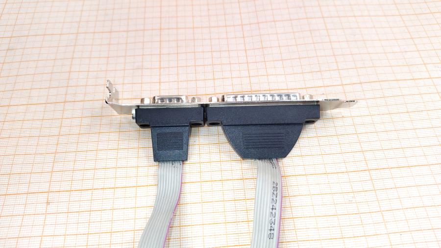 219-096-001 Планка расширения  COM DB-9 (M) + COM DB-25 (M) #3