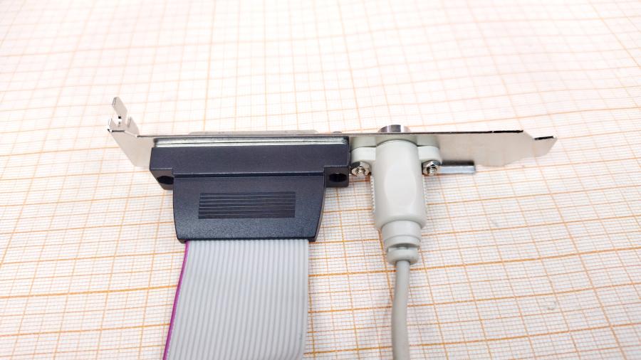 219-097-001 Планка расширения  LPT + PS/2 #3