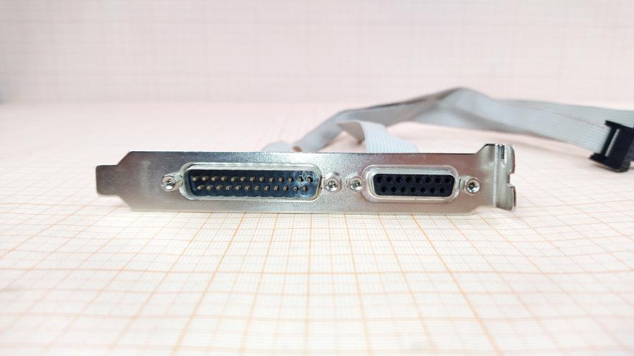 219-098-001 Планка расширения  COM DB-25 (M) + Midi DB-15 (F) #2