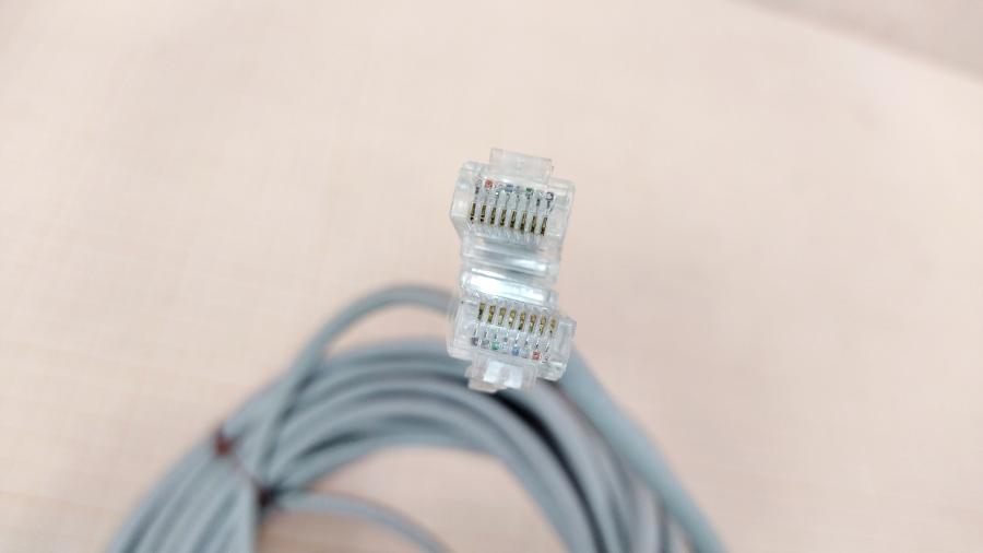 218-195-001 Патч-корд  U/UTP Cat.5E 10m Серый #3