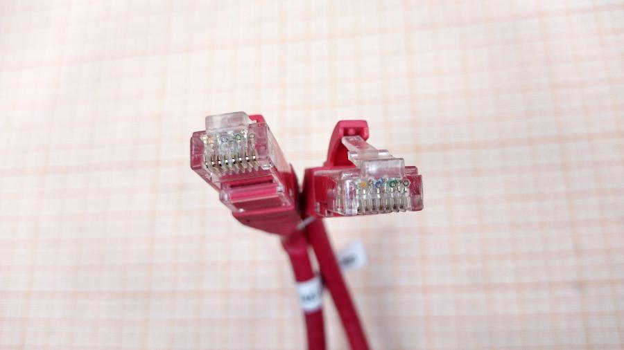 218-210-001 Патч-корд Cabeus PC-UTP-RJ45-CAT.6-0.5M-RD #6