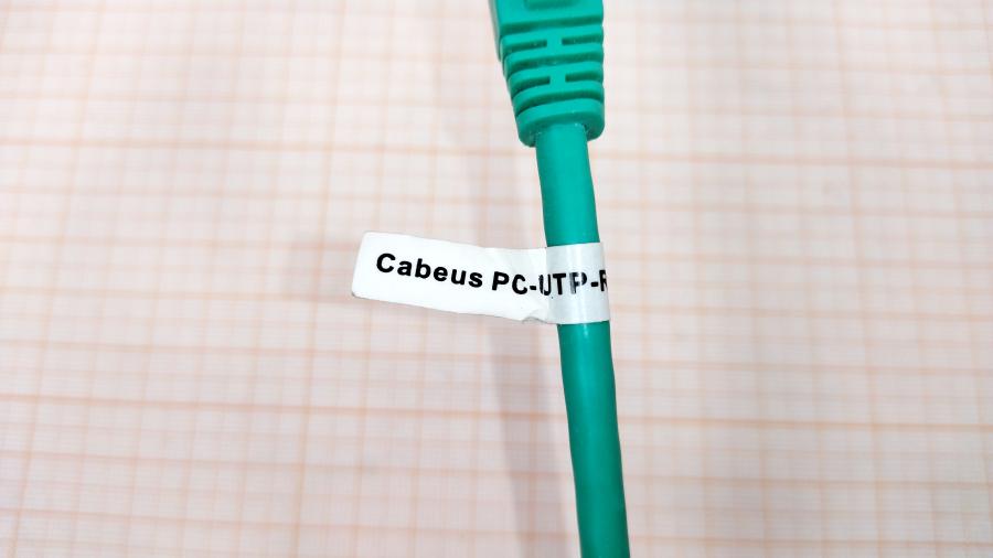 218-212-001 Патч-корд Cabeus PC-UTP-RJ45-CAT.5E-2M-GN #2