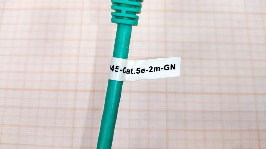 218-212-001 Патч-корд Cabeus PC-UTP-RJ45-CAT.5E-2M-GN #3