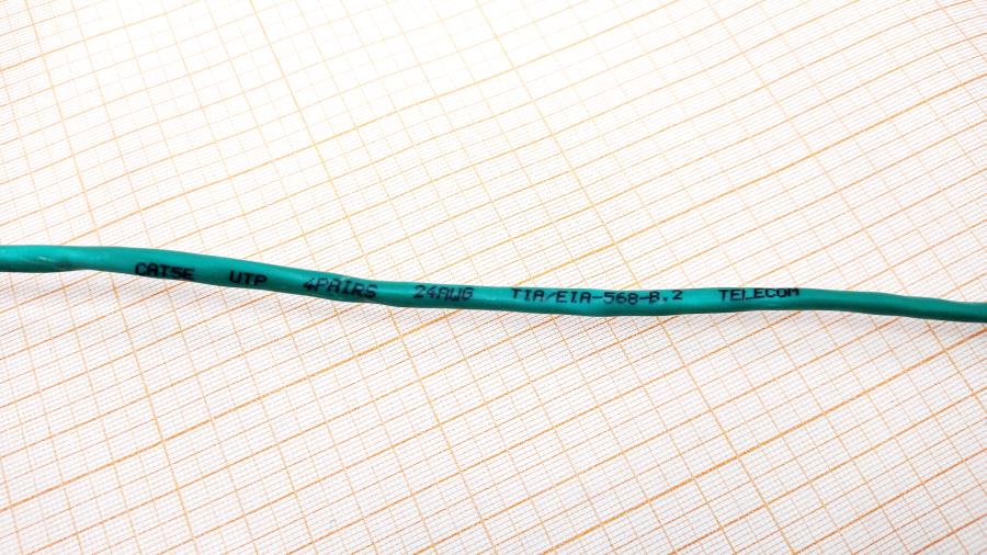 218-213-001 Патч-корд Telecom U/UTP Cat.5E 5m Зелёный #2
