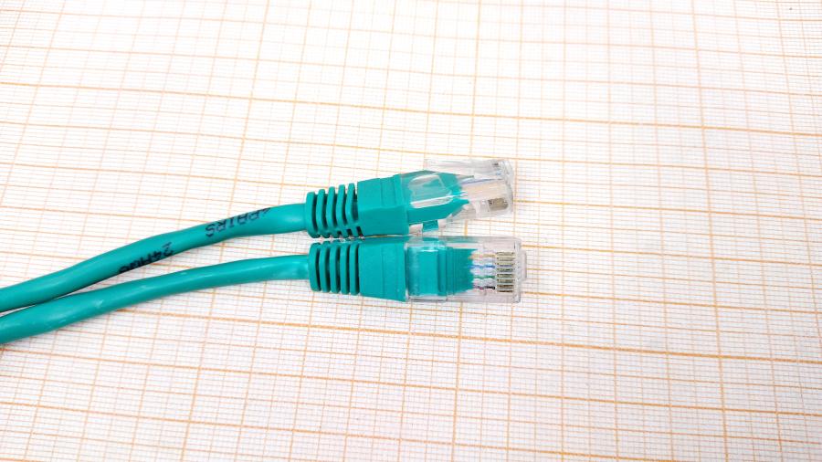 218-213-001 Патч-корд Telecom U/UTP Cat.5E 5m Зелёный #3