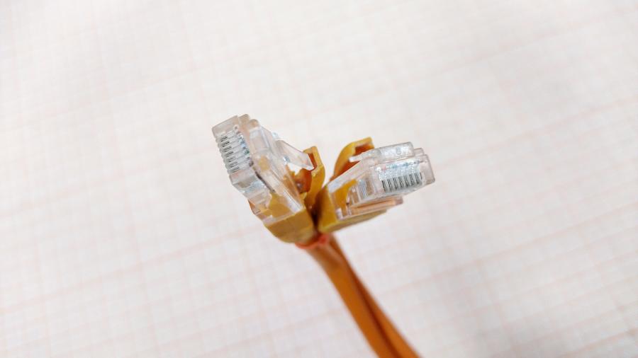 218-215-001 Патч-корд Cabeus  PC-UTP-RJ45-CAT.5E-2M-OR #4