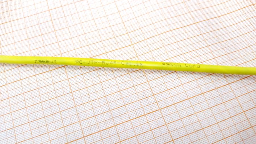 218-216-001 Патч-корд Cabeus PC-UTP-RJ45-CAT.5E-1M-YL #2