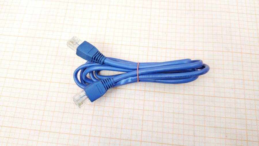 218-218-001 Патч-корд  U/UTP Cat.5E 1.5m Синий #1