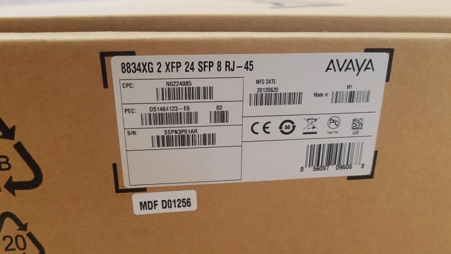 221-001-001 Модуль расширения д/коммутатора AVAYA 8834XG #13