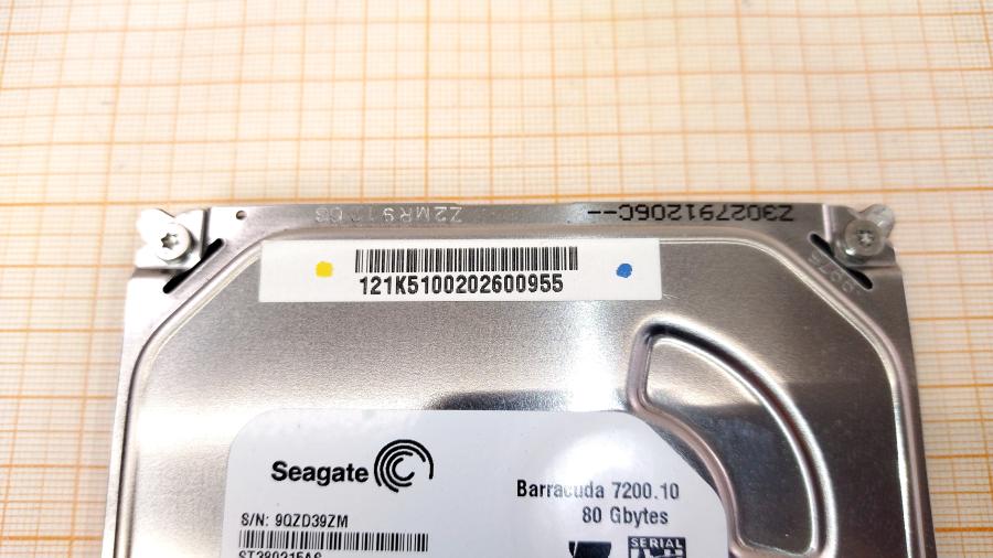 173-283-001 HDD для печатающих устройств SEAGATE ST380215AS #4