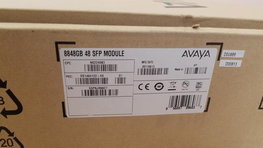 221-003-001 Модуль расширения д/коммутатора AVAYA 8848GB #13