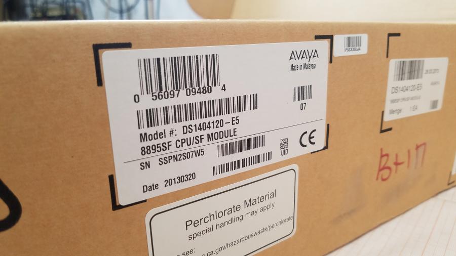 221-005-001 Процессорный модуль для коммутаторов AVAYA 8895SF #14