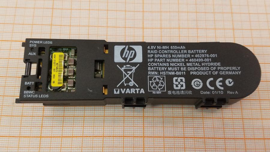 139-201-001 Cache Battery HP 460499-001 #2