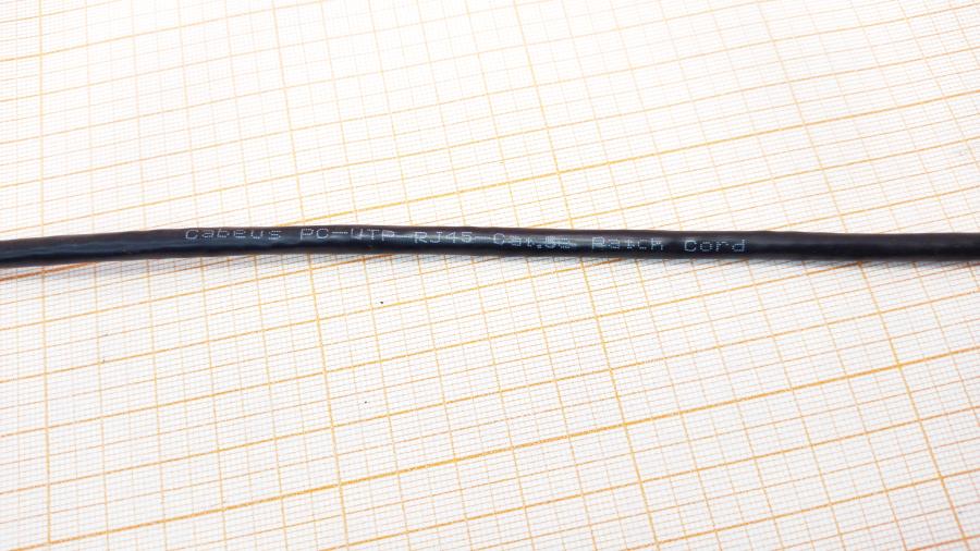 218-227-001 Патч-корд Cabeus PC-UTP-RJ45-CAT.5E-2M-BK #4