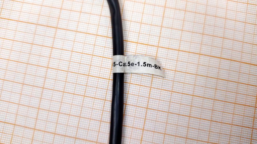 218-229-001 Патч-корд Cabeus PC-UTP-RJ45-CAT.5E-1.5M-BK #4