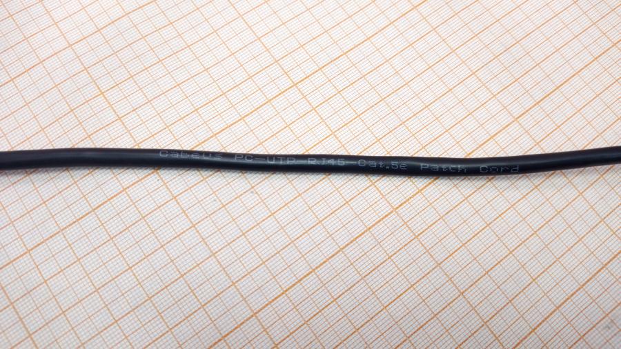 218-229-001 Патч-корд Cabeus PC-UTP-RJ45-CAT.5E-1.5M-BK #5
