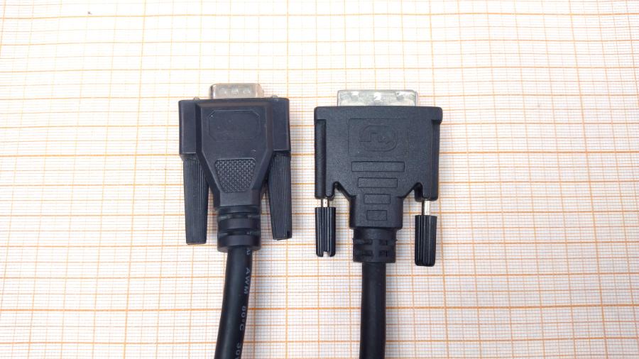 218-231-001 Кабель DVI для ЖК мониторов  DVI-A (M) - VGA (M) 1.8m #2