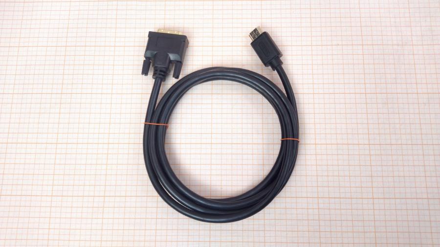 220-022-001 Кабель DVI - HDMI  DVI-D (Dual link) - HDMI 2m #1
