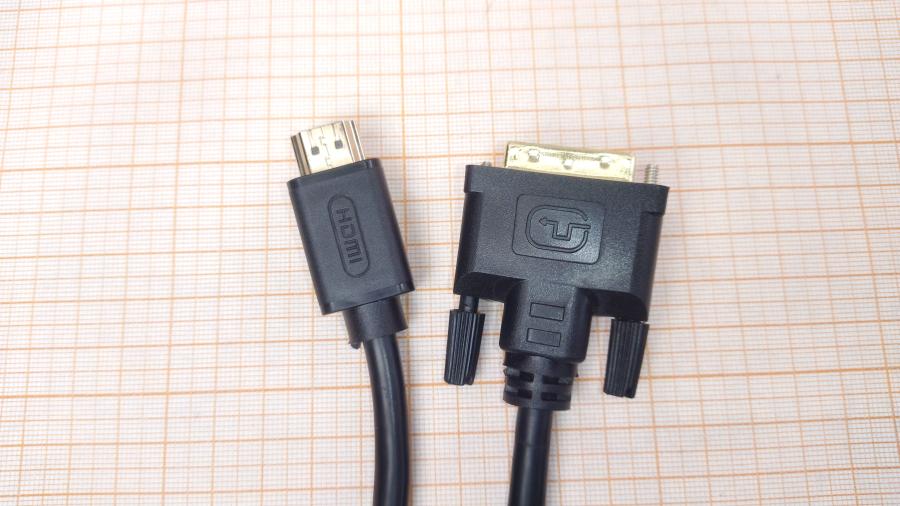 220-022-001 Кабель DVI - HDMI  DVI-D (Dual link) - HDMI 2m #2