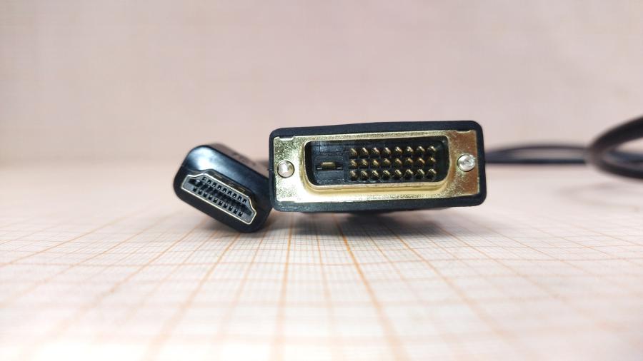 220-022-001 Кабель DVI - HDMI  DVI-D (Dual link) - HDMI 2m #3