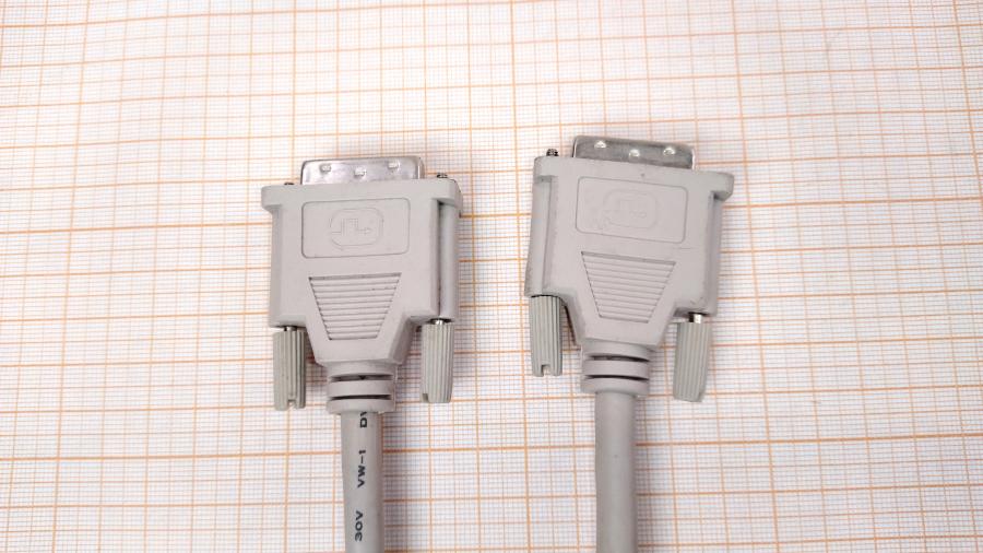 218-235-001 Кабель DVI для ЖК мониторов  DVI-D (M) - DVI-D (M) 1.8m Dual link fb #2