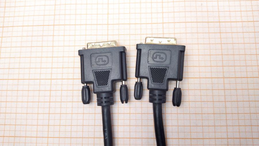 218-237-001 Кабель DVI для ЖК мониторов  DVI-D (M) - DVI-D (M) 3m Dual link #2