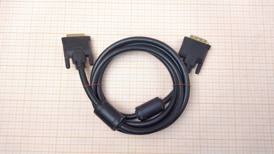 218-235-002 Кабель DVI для ЖК мониторов  DVI-D (M) - DVI-D (M) 1.8m Dual link fb #1