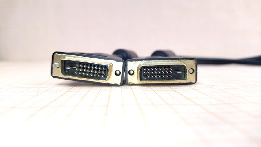 218-235-002 Кабель DVI для ЖК мониторов  DVI-D (M) - DVI-D (M) 1.8m Dual link fb #3