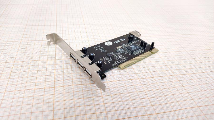 219-106-001 Контроллер PCI USB STLAB VIA6202-2 #1