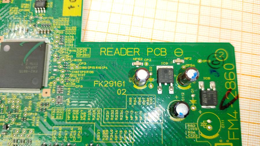 217-264-001 Плата форматора CANON FM4-2860 #4