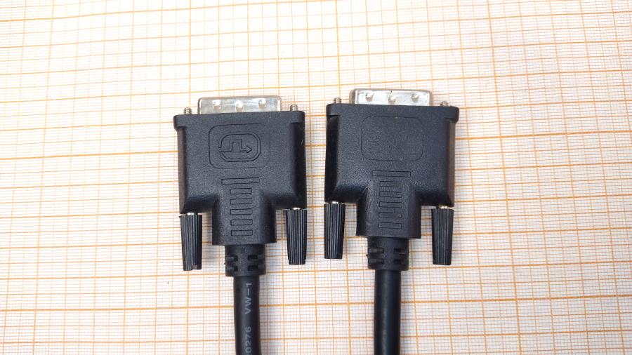 218-238-001 Кабель DVI для ЖК мониторов  DVI-D (M) - DVI-D (M) 1.8m Single link fb #2