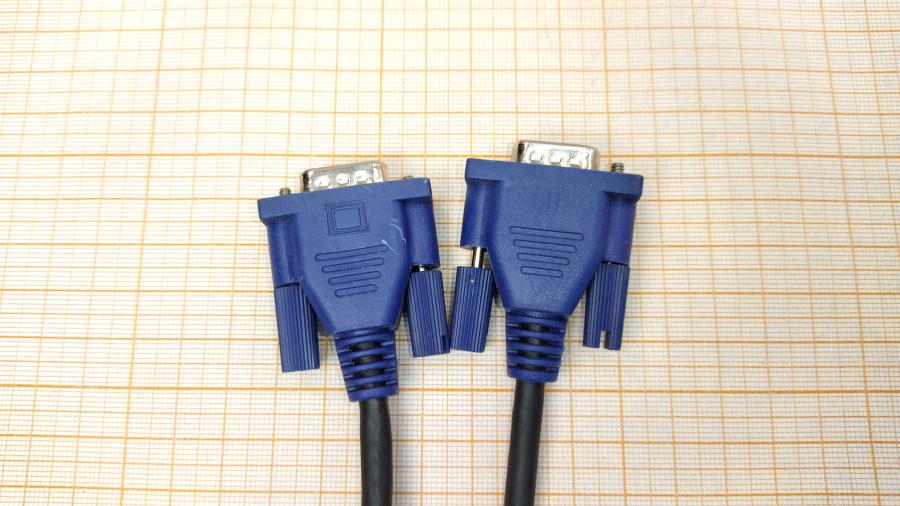 218-239-001 Кабель SVGA 15M/15M  VGA 15M - VGA 15M 1.8m fr #2
