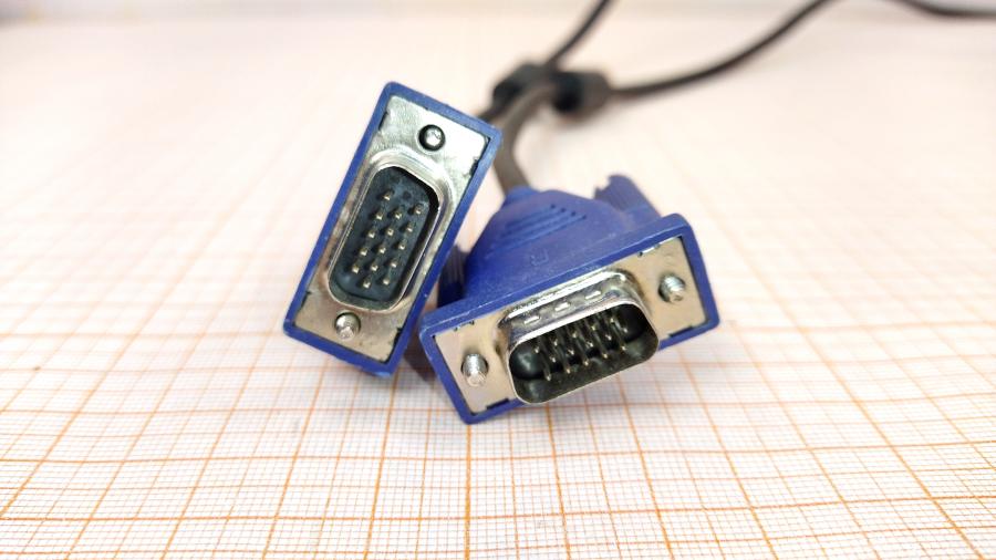 218-239-001 Кабель SVGA 15M/15M  VGA 15M - VGA 15M 1.8m fr #3