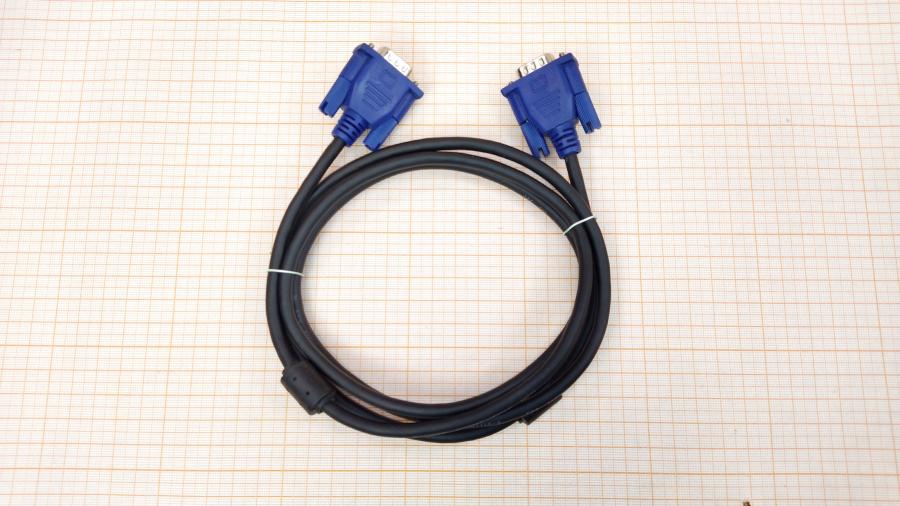 218-240-001 Кабель SVGA 15M/15M  VGA 15M - VGA 15M 1.5m fr #1