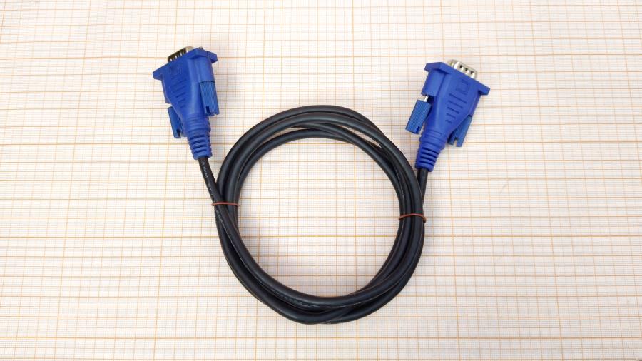 218-241-001 Кабель SVGA 15M/15M  VGA 15M - VGA 15M 1.5m #1