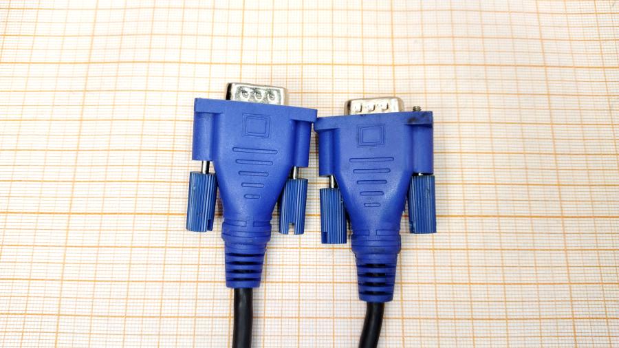 218-241-001 Кабель SVGA 15M/15M  VGA 15M - VGA 15M 1.5m #2