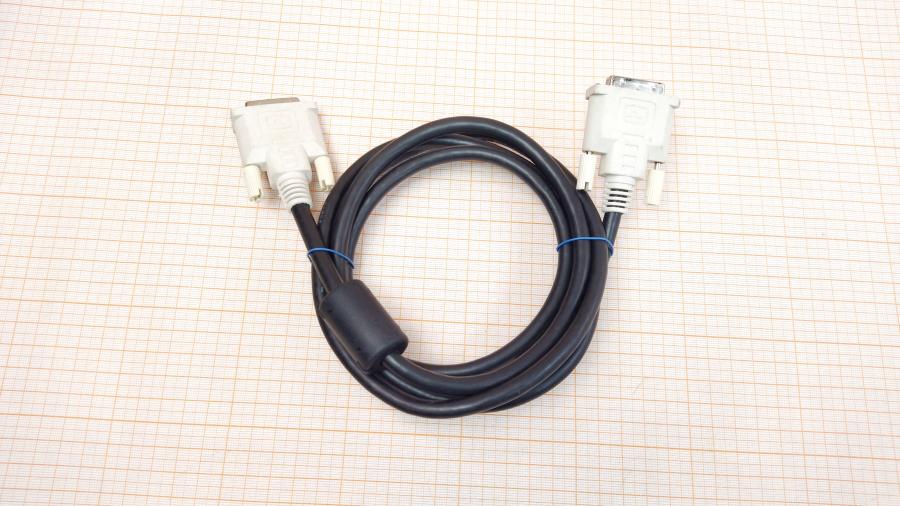 218-235-003 Кабель DVI для ЖК мониторов  DVI-D (M) - DVI-D (M) 1.8m Dual link fb #1