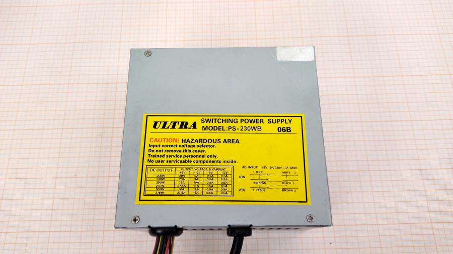 219-118-001 Блок питания AT  ULTRA PS-230WB #2
