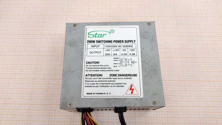 219-121-001 Блок питания AT  STAR AT 200W #2