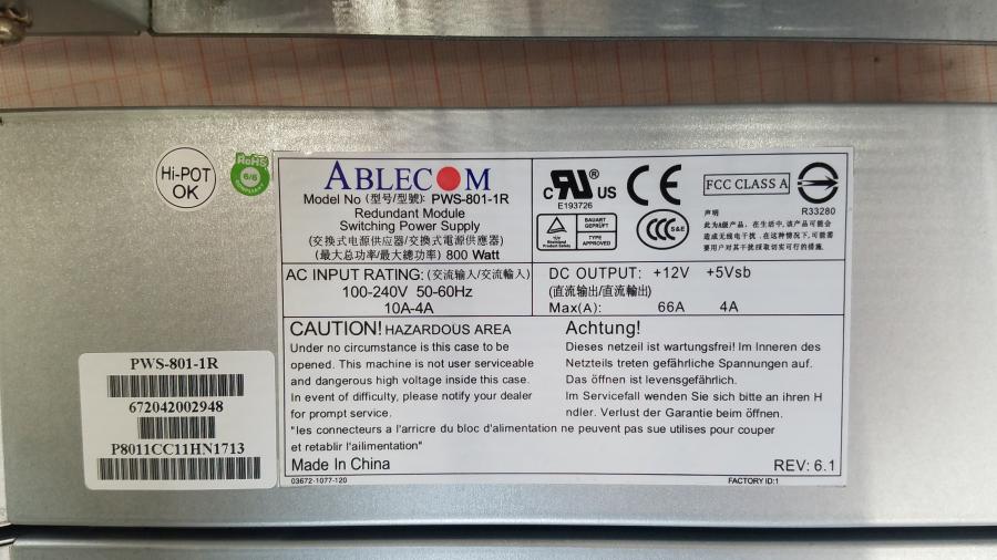 189-002-137 Сервер SuperMicro CSE-836TQ X9DRi-F #8