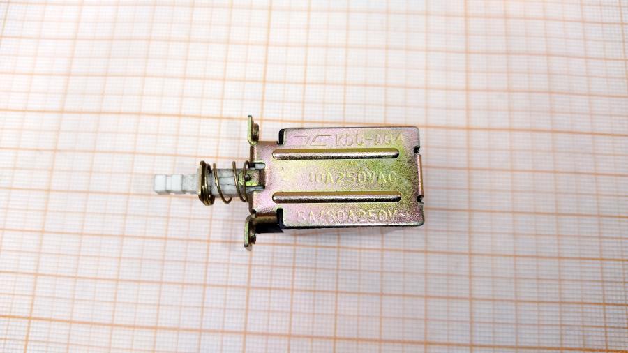 219-156-001 Выключатель кнопочный с фиксацией  KDC-A04 #2