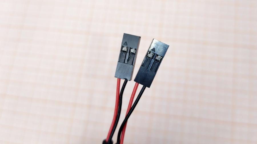 219-160-001 Переходник питания  2Pin (F) - 2Pin (F) 0.45m #2