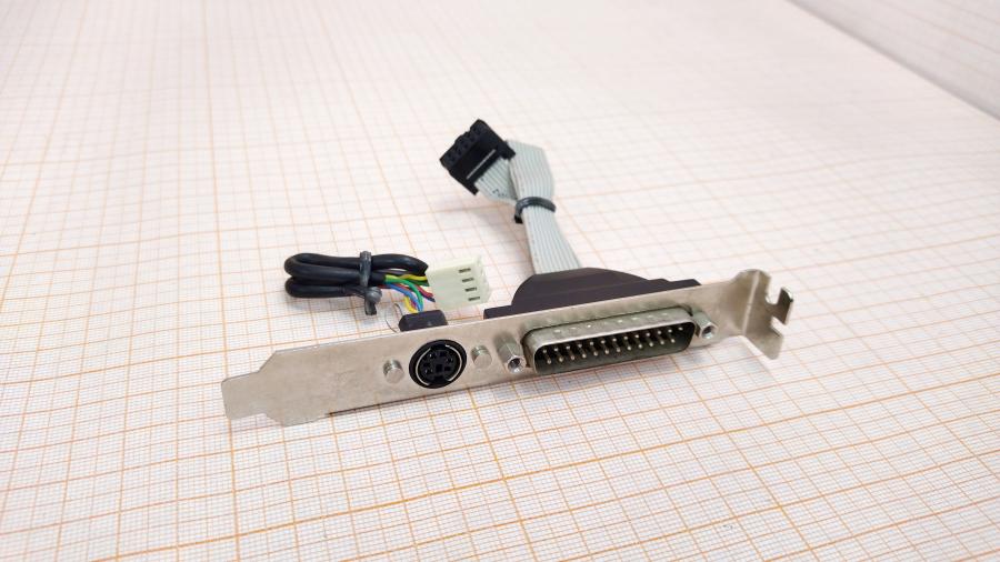 219-166-001 Планка расширения  COM DB-25 (M) + PS/2 (F) #1