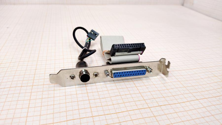 219-167-001 Планка расширения  COM DB-25 (F) + PS/2 (F) #1