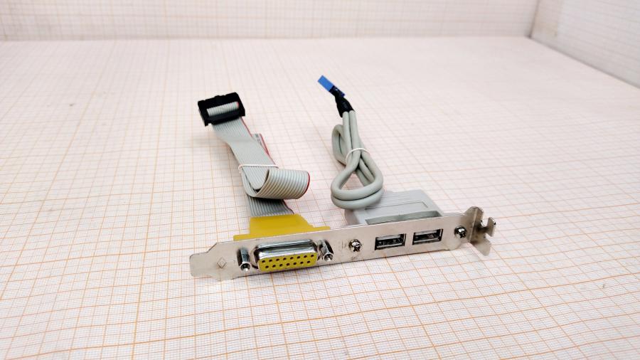 219-168-001 Планка расширения  Gameport MIDI + 2x USB #1